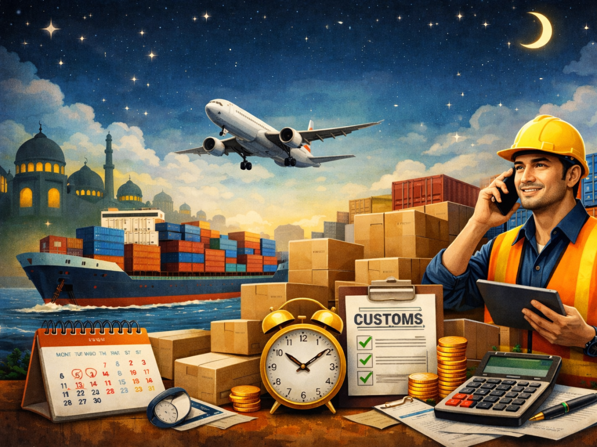 Tips Impor Selama Bulan Ramadan agar Pengiriman Efisien