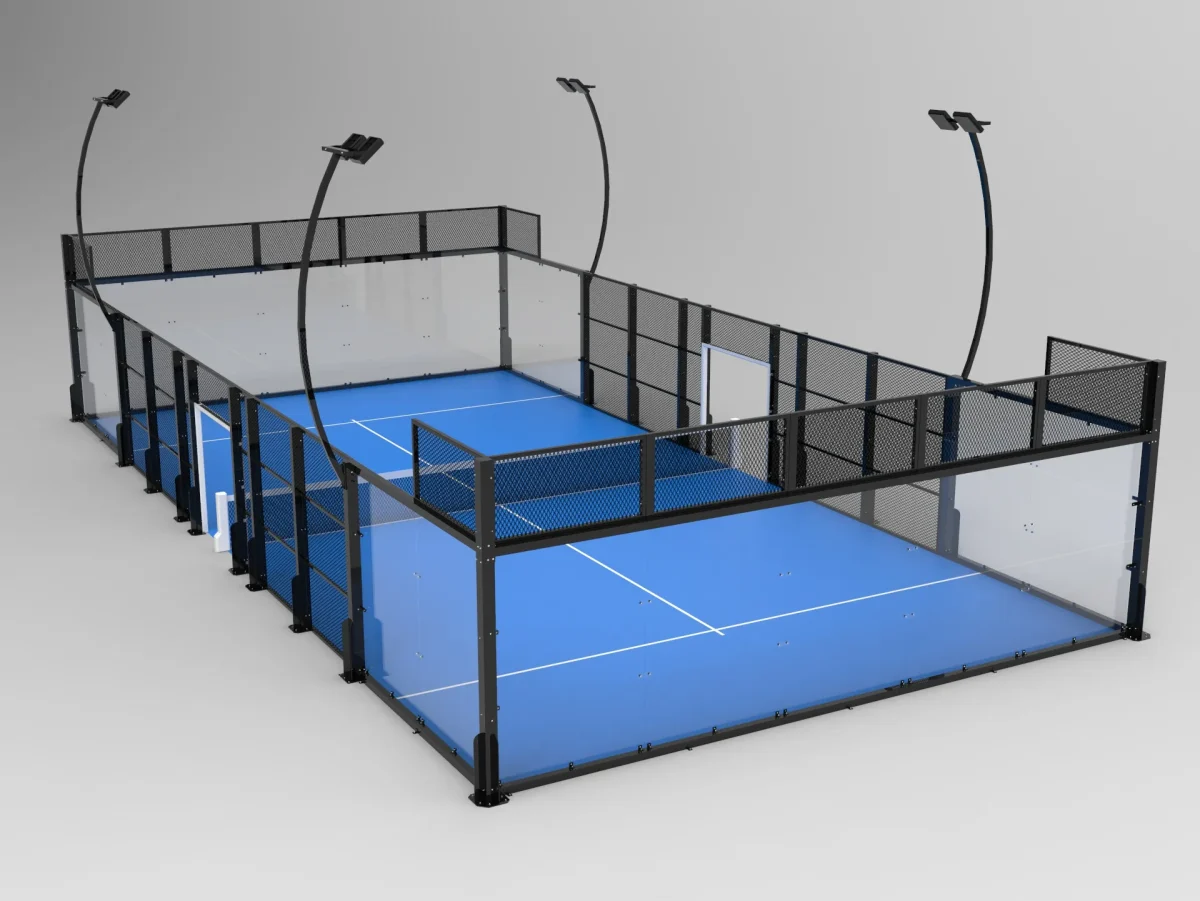 Lapangan Padel Panoramic Outdoor yang sedang tren (source: APT Asia Pacific)